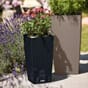 Cubico cottage 30 40 plantekrukke blomsterkrukke selvvanningspotte sandbeige svart sort lechuza.jpg