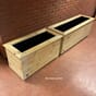 Isolert blomsterkasse imp.furu plantekasse fluktende toppkarm blomsterkasseriet hage plantekasse plantekasser hage kommune2 kopi.jpg