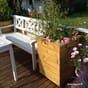 Stor høy plantekasse plantekasser isolerte blomsterkasser blomsterkasse imp.furu trekasse kasse blomsterkasseriet terrasse.jpg