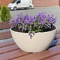 Cubeto Stone 40 plantekrukke plantebolle sandbeige lechuza blomsterkasseriet uterom bordkrukke.jpg