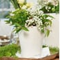 Deltini hvit høyglans blomsterpotte krukke vase krukker dekor design blomsterkasseriet lechuza.jpg