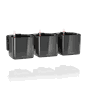 Green Wall Home Kit Glossy charcoal high-gloss skifergrå høyglans selvvanningskrukker urter krydder blomsterkasse lechuza blomsterkasseriet kjøkken ve