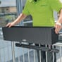 LECHUZA Extension for balcony brackets black sort.jpg