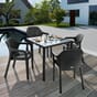 Lechuza lite spisebord 90x90cm Blomsterkasseriet Bord stoler spisegruppe hage terrasse uteservering hotel uterom 2.jpeg
