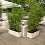 Trio Cottage Selvvannende blomsterkasser blomsterkasse plantekasser espalier plast alt i ett sett Lechuza Blomsterkasseriet uterom innerom kopi s.jpg