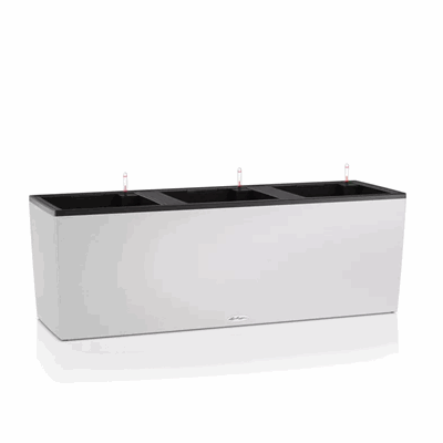 Trio Stone 40 quartz hvit plantekasse blomsterkasse selvvanningskasse.png