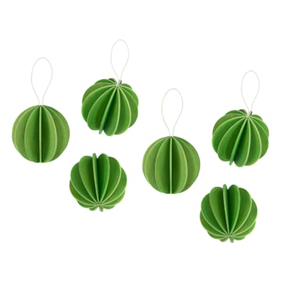 lovi-baubles-julekuler kuler jul advent juletre dekor interiør original-4cm lysegrønn blomsterkasseriet.jpg