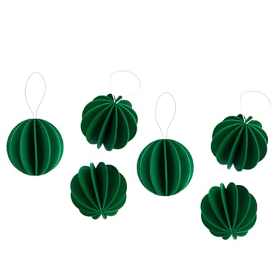 lovi-baubles-original-4cm-mørkegrønn grønn dekor interiør julekuler kuler grønne advent ornamenter ornament blomsterkasseriet.jpg