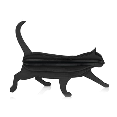 Lovi Cat katt katter sort svart design dekor interiør katteelsker blomsterkasseriet pyntegjenstand.jpeg