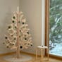 Lovi grantre 180cm natural wood juletre julegran dekortre gran bjørkefiner interiør moderne blomsterkasseriet.jpg