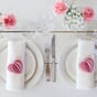 Lovi heart design dekor rosa hjerte bordpynt interiør barnedåp bryllup dekorasjon.jpg