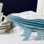 Lovi isbjørn polarbear bjørn isbjørner dekorelementer borddekorasjon pyntegjenstand dekor blå blomsterkasseriet.jpeg