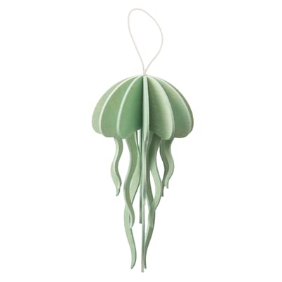 lovi-jellyfish-mint-green mintrgrønn manet maneter dekor interiør oppheng vindu.jpg