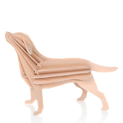 Lovi labrador dekor interiør hund natural wood trefarge lovi blomsterkasseriet.jpg