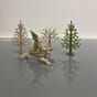 Lovi reinsdyr alvejente grønn natural wood dekor figur nisse nissehjelper dekortre juletre julegran advent.jpg
