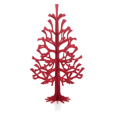 Lovi Spruce 120 juletre knallrød rød juletræ design interiør høytid offentlige rom jul.jpg