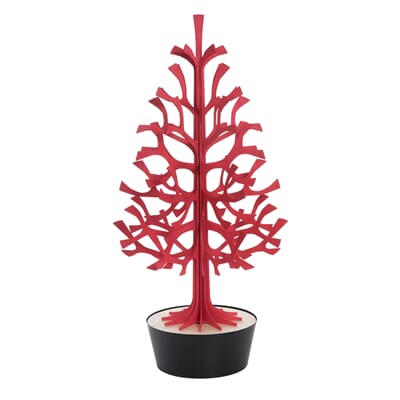 Lovi Spruce 120cm juletræ designtre design juletre dekor rød sort potte interiør julestemning.jpg