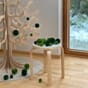 original-lovi-baubles-4cm-6cm-and-8cm-in-green-with-lovi-spruce-180cm julekuler dekor advent jul blomsterkasseriet.jpg