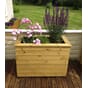 Isolert blomsterkasse impregnert furu plantekasse blomsterkasser blomsterkasseriet uterom terrasse store blomsterkasser.jpg