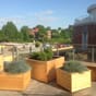 Store isolerte blomsterkasser plantekasser plantekasser sibirsk lerk terrasse takterrasse uterom sameie borettslag bymiljø kommune blomsterkasseriet.j