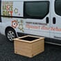 Store isolerte blomsterkasser plantekasser sibirsk lerk blomsterkasseriet uterom firkantede tre snekkret sameie vedlikeholdsfritt terrasse.jpg