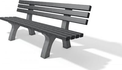 502100-5_Bank_Trafalgar_3D_Gray_Black_2791_600x600 grå sort benk benker parkbenk bybenk uterom parkmiljø blomsterkasseriet.jpg