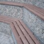 Benkeplanker benkeplanke material resirkulert plast brun parkbenk utemiljø parkmiljø blomsterkasseriet brun.1jpg.jpg
