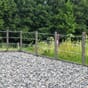 Firkantet stolpe firkantete stolper hagegjerde dyreinnhengning landbruk beitegjerde hestegjerde paddock beit gjerde 23 kopi.jpg