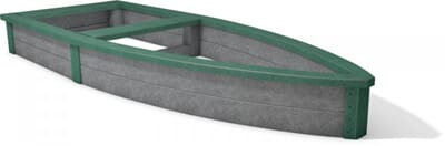 Lut sandkasse grå grønn båt båtsandkasse båtform lekeplass skole barnehage sameie.jpg